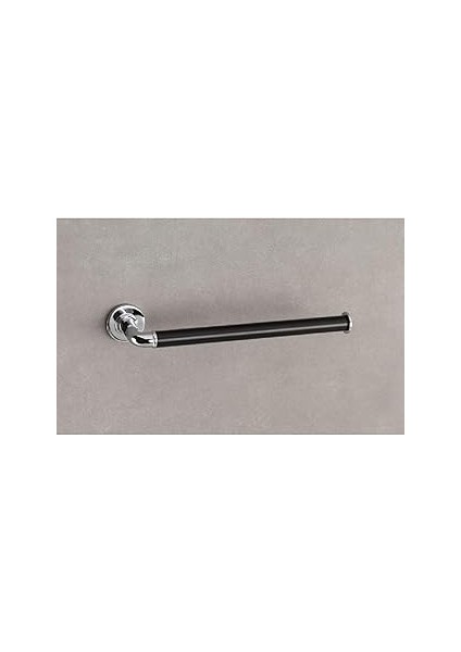 System Nord Kağıt Havluluk Krom/siyah Renk 48X79X195 mm