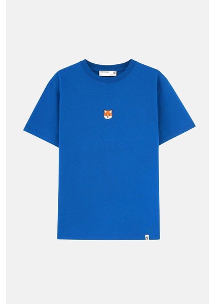 Kızıl Tilki Supreme T-Shirt - Saks Mavi