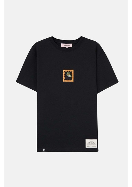 Thinker Pepe Premium T-Shirt - Siyah