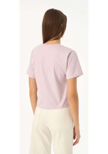 Palyaço Balığı Light Weight Kadın T-Shirt - Lila modelleri