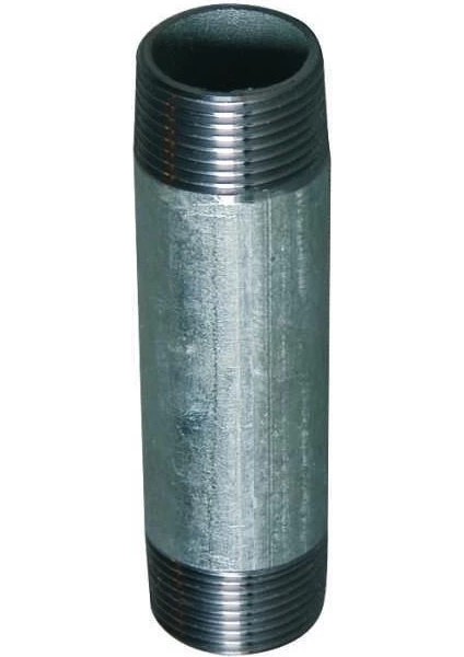 Galvanizli Boru Uzatma Pasolu 1 Lik 20 cm