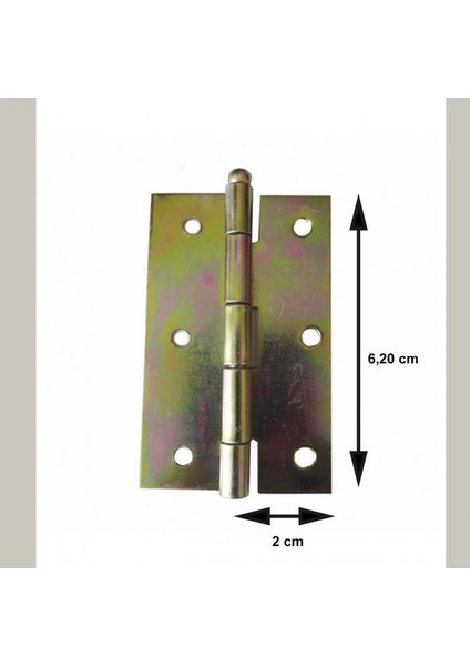 Yaprak Menteşe 2,5 cm