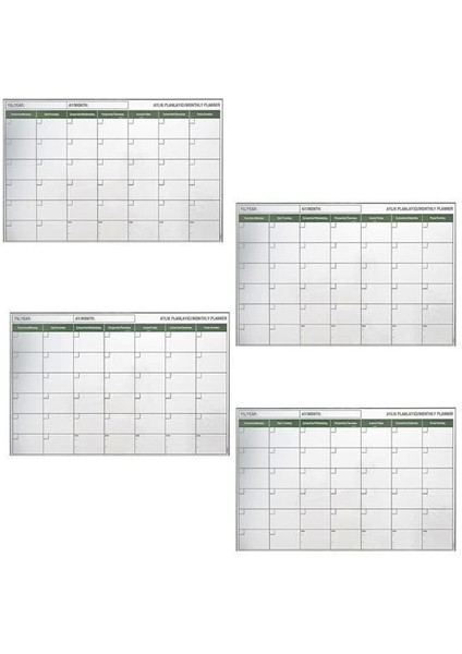 Bfs Manyetik Yapışkanlı Bir Aylık Program Planlayıcı Takvim 85X56 cm indirimleri