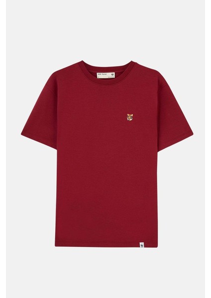 Kaplan Premium T-Shirt - Bordo fırsatları