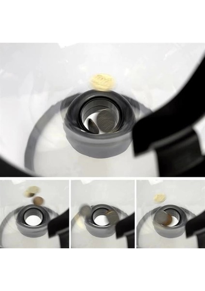 Bfs Eğlenceli Huni Şeklinde Ilginç Şeffaf Para Biriktirme Kumbarası