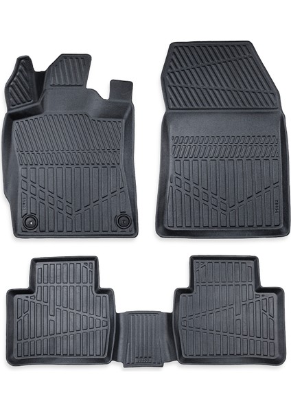 Peugeot 408 2023 Sonrası Myk 3D Premium Havuzlu Oto Paspas Araca Özel