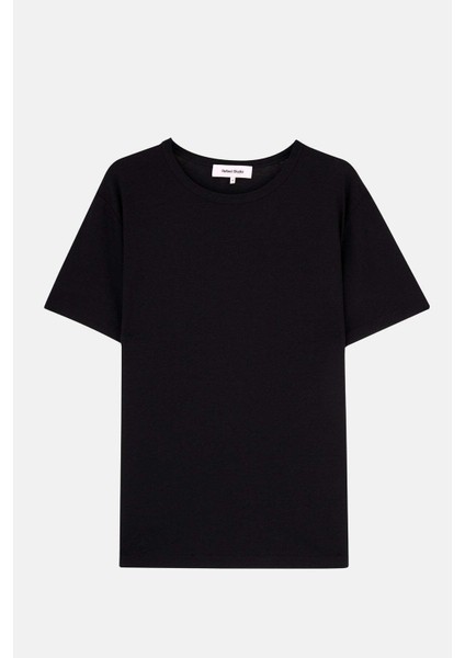 Basic Modal T-Shirt - Siyah
