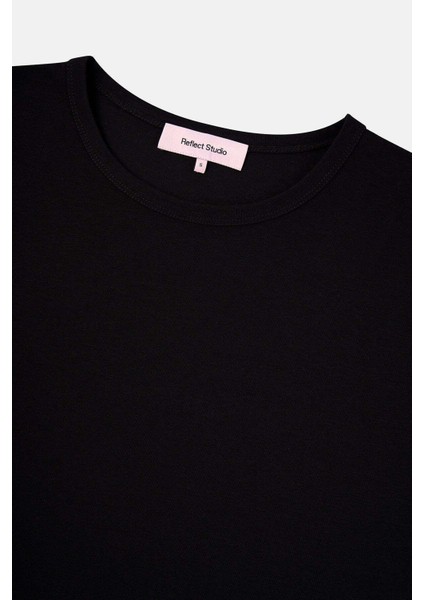 Basic Modal T-Shirt - Siyah fiyatları
