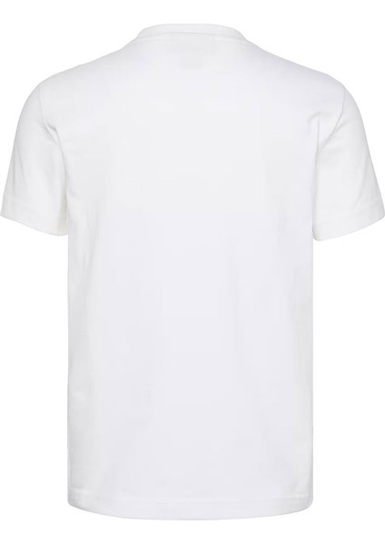 Kadın Ss Monogram Crew Logo T-Shirt - Beyaz fiyatları