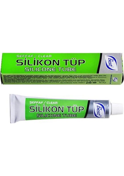 BEST SİLİKON TÜP ŞEFFAF 50GR