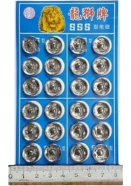 Bfs Çıt Çıt Model 2 Numara Metal 24'lü