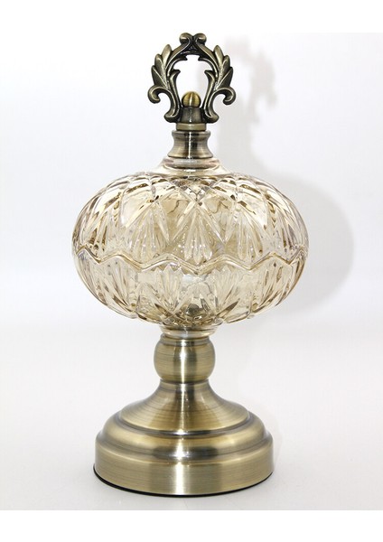 Kapaklı Cam Şekerlik Model 1