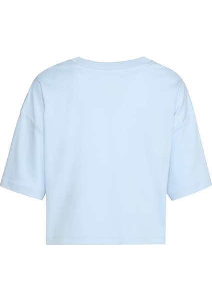 Kadın A-Ss Boxy Logo Graphic T-Shirt - Mavi fiyatları