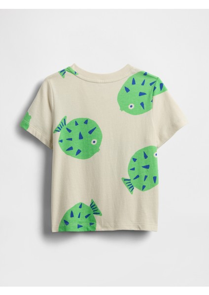 Erkek Bebek Yeşil Brannan Bear Mix & Match Cepli T-Shirt fiyatları