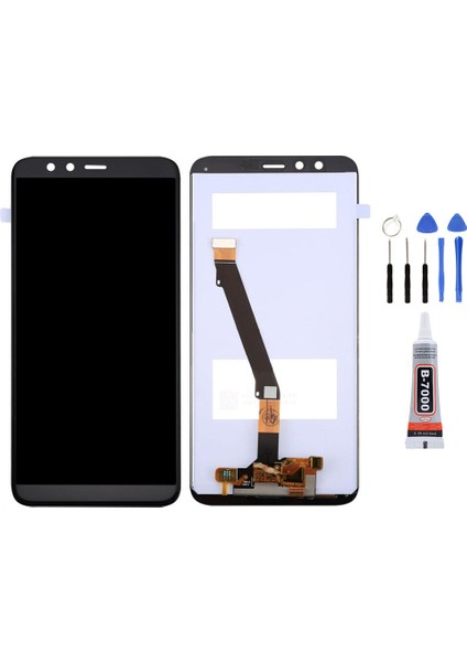 Huawei Honor 9 Lite Siyah Uyumlu Ekran LCD Dokunmatik Tamir Seti Hediyeli