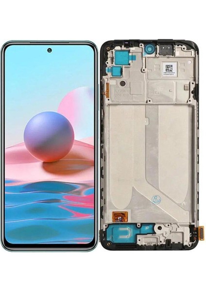 Xiaomi Redmi Note 10S 4g Çıtalı Ekran LCD Dokunmatik