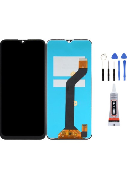 Tecno Spark 7 Ekran LCD Dokunmatik Tamir Seti Hediyeli