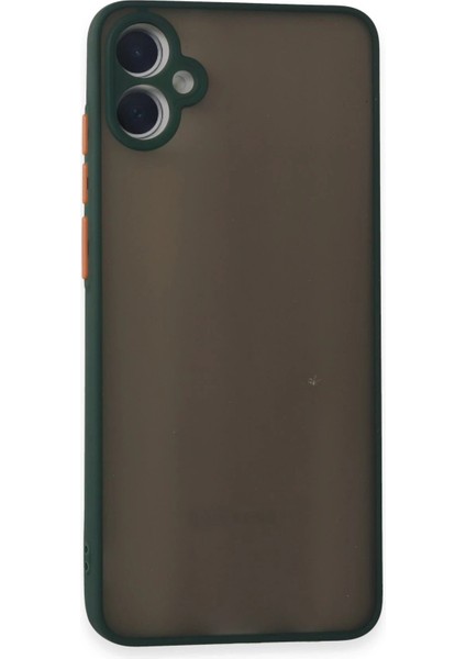 Samsung Galaxy A05 Kılıf Montreal Silikon Kapak - Yeşil - NFND1991-2169