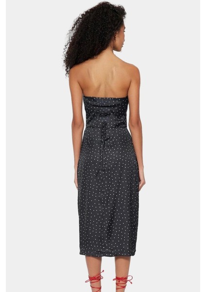 Şık Leopar Desenli Midi Elbise Yaz Için Mükemmel Özenle Seçilmiş Yüksek Kalite modelleri