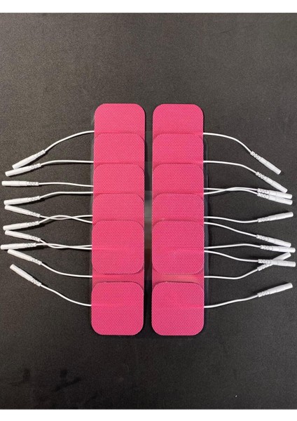 Pembe Tens Elektrod Pedi 5x5 Cm, 20 Adet, Güçlendirilmiş ve Yapışkanlı Kumaş, 5 Paket fiyatları