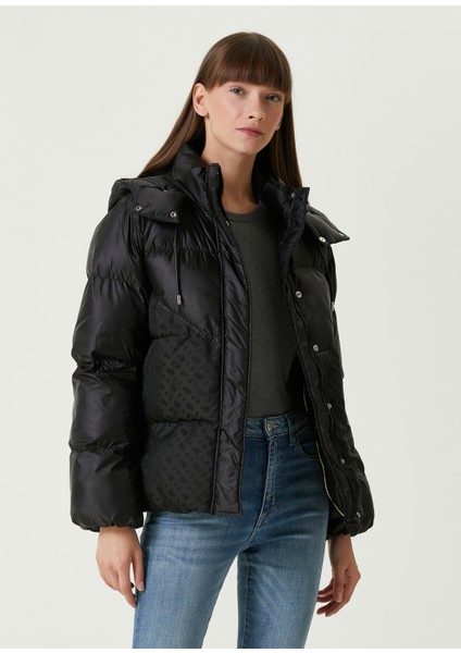 Pollimina Regular Fit Siyah Puff Mont