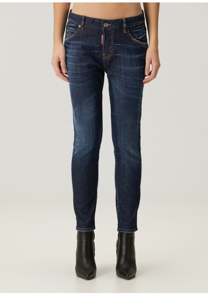 Cool Girl Slim Fit Mavi Jean Pantolon