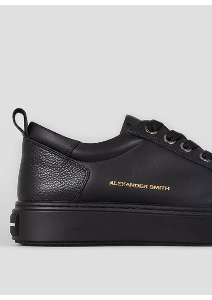 Siyah Erkek Deri Sneaker ASBABDM-3303-TBK fırsatları