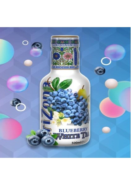 Blueberry White Tea 500 ml - Beyaz Çay 2 Adet indirimleri