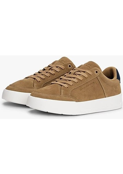 Erkek Court Summer Suede Sneaker - Kahverengi