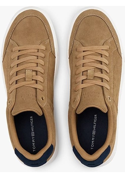 Erkek Court Summer Suede Sneaker - Kahverengi indirimleri