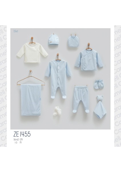 Ayıcık Desen Hastane Çıkışı Zıbın Seti (Yenidoğan) 2025