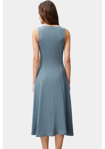 Yazlık Kolsuz Skater Midi Elbise %pamuk Rahat ve Şık Konforlu Kesim Yüksek Kalite Özel Tasarım modelleri