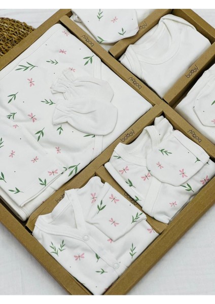 Desenli 10 Parça Hastane Çıkışı (Yenidoğan) Zıbın Seti fiyatları