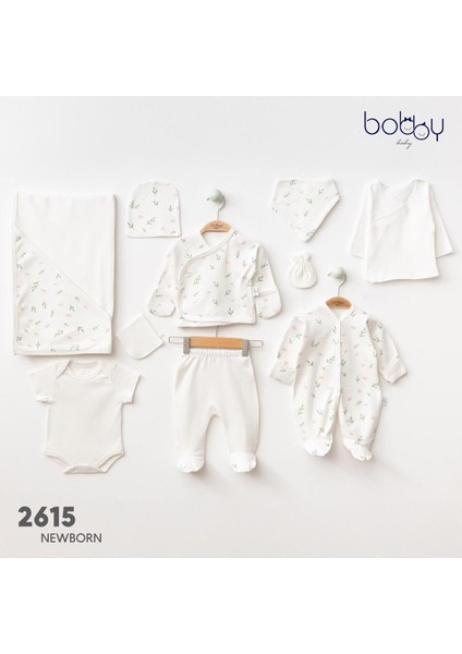 Desenli 10 Parça Hastane Çıkışı (Yenidoğan) Zıbın Seti modelleri