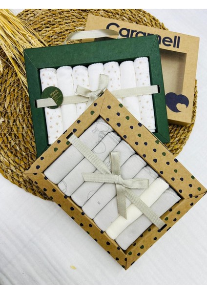 Pamuk 7'li Bebek Mendili (Yenidoğan) 2 Paket