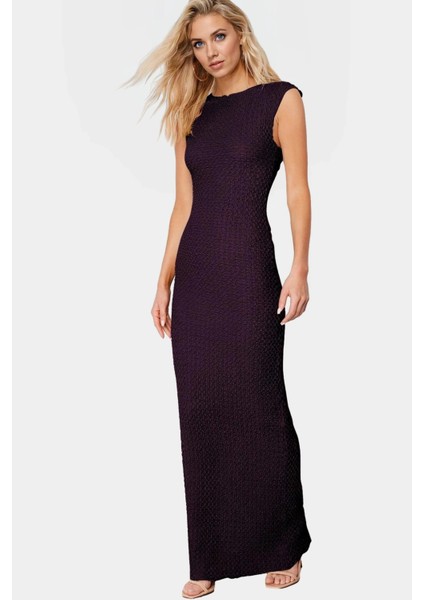 Midi Boy Elbise Örme Kumaş Bodycon Kalıp Kayık Yaka Yaz Için Mükemmel Premium Kalite fiyatları