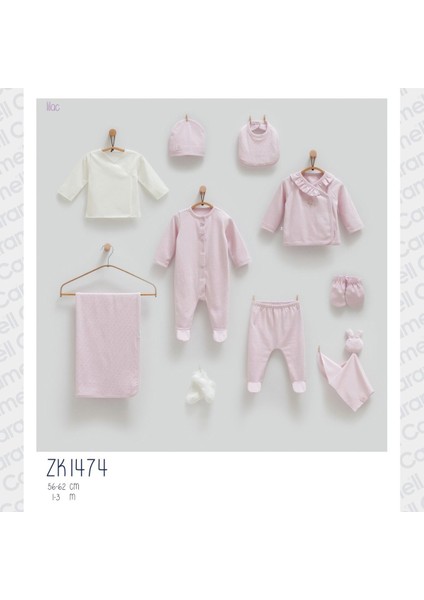 Kız Bebek Hastane Çıkışı Zıbın Seti (Yenidoğan) 2025