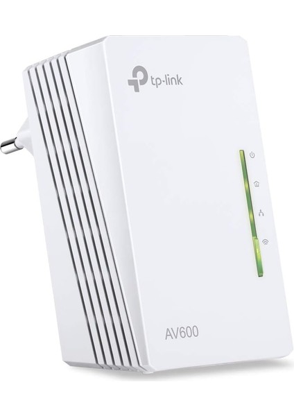 TL-WPA4220 AV600 Wi-Fi N300 Wi-Fi Güç Hattı (600 Mbit/sn Maksimum Powerline, 300 Mbit/sn Wlan 2.4 Ghz, Tüm Powerline Adaptörleriyle Uyumlu, 1 Parçalı), Beyaz
