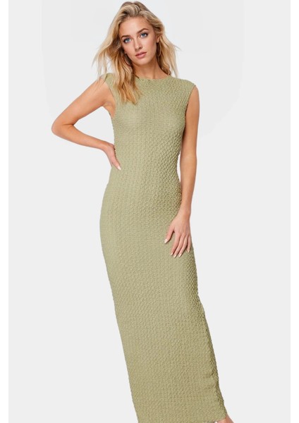 Midi Boy Elbise Örme Kumaş Bodycon Kalıp Kayık Yaka Yaz Için Mükemmel Premium Kalite fiyatları