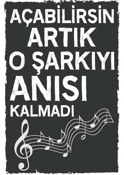 Slogan Retro Ahşap Mdf Poster, Modern Duvar Dekoru, Sanatsal Poster, Ev Ofis, Cafe Duvar Süs