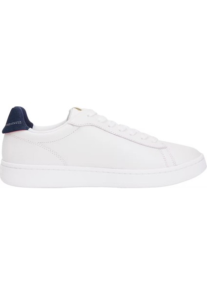 Erkek Tommy Jeans Archıve '98 Leather Sneakers - Beyaz indirimleri
