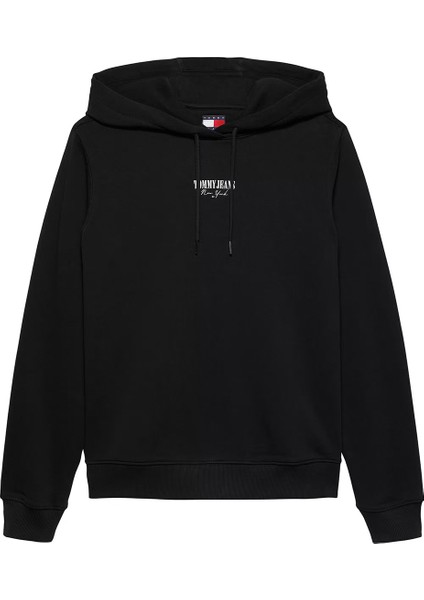 Kadın Essential Logo 2 Kapüşonlu Sweatshirt - Siyah
