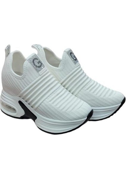 300-8 Hafif Taban Günlük Bayan Spor Ayakkabı-Beyaz indirimleri