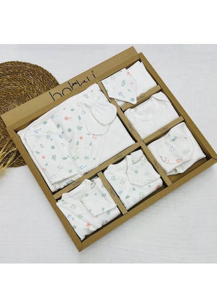 Desenli 10 Parça Hastane Çıkışı (Yenidoğan) Zıbın Seti fiyatları