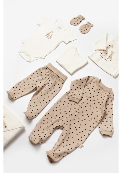 Organik Zürafa Desenli 10 Lu Set CSY5112 fırsatları