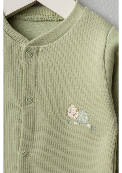 Kaplumbağa Desenli 10 Parça Kutulu Yenidoğan Hastane Çıkısı Seti indirimleri