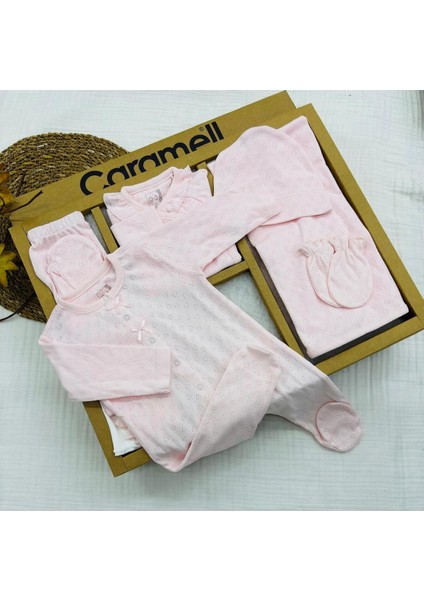 Jakarlı 10'lu Yazlık Hastane Çıkışı Zıbın Seti (Yenidoğan) 2025 fiyatları