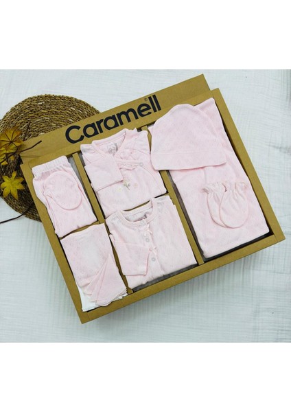 Jakarlı 10'lu Yazlık Hastane Çıkışı Zıbın Seti (Yenidoğan) 2025 modelleri