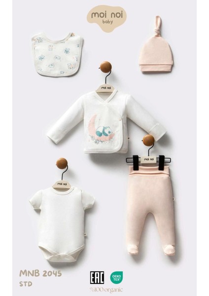 Kız Bebek 5'li Hastane Çıkışı Set