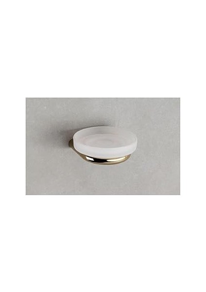 System Dorado Sabunluk Cam/gold Renk 37X109X106 mm